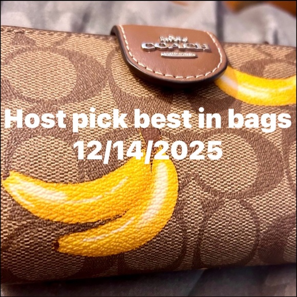 Coach Medium Corner  Signature Canvas Host picked 2xBest bag 7/24 &727&12/14 - Picture 2 of 8